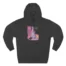 Mitski Three-Panel Fleece Hoodie Charcoal Heather