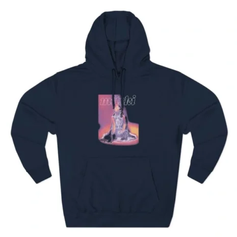 Mitski Three-Panel Fleece Hoodie Navy Mitski Three-Panel Fleece Hoodie Navy