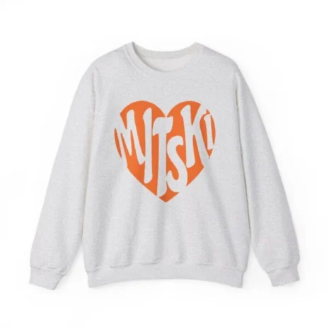 Mitski Unisex Heavy Blend™ Crewneck Sweatshirt Ash Mitski Unisex Heavy Blend™ Crewneck Sweatshirt Ash