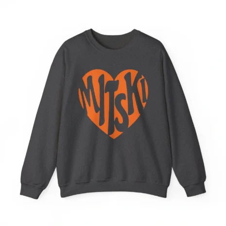 Mitski Unisex Heavy Blend™ Crewneck Sweatshirt Dark Heather Mitski Unisex Heavy Blend™ Crewneck Sweatshirt Dark Heather