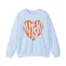 Mitski Unisex Heavy Blend™ Crewneck Sweatshirt Light Blue