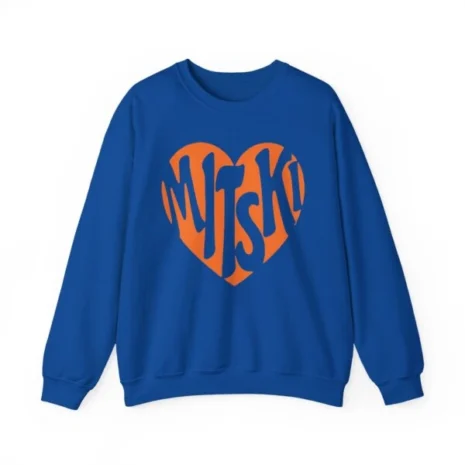 Mitski Unisex Heavy Blend™ Crewneck Sweatshirt Royal Mitski Unisex Heavy Blend™ Crewneck Sweatshirt Royal