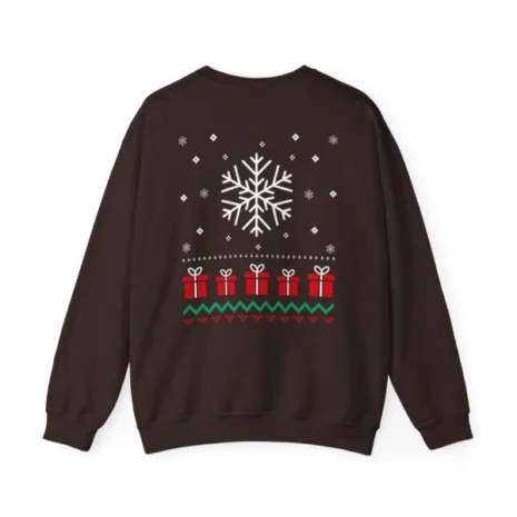 Mitski Winter Vibes Unisex Heavy Blend™ Crewneck Sweatshirt Dark Chocolate Back Side Mitski Winter Vibes Unisex Heavy Blend™ Crewneck Sweatshirt Dark Chocolate Back Side