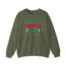 Mitski Winter Vibes Unisex Heavy Blend™ Crewneck Sweatshirt Military Green