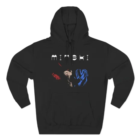 Mitski Working for the Knife Three-Panel Fleece Hoodie Black Mitski Working for the Knife Three-Panel Fleece Hoodie Black