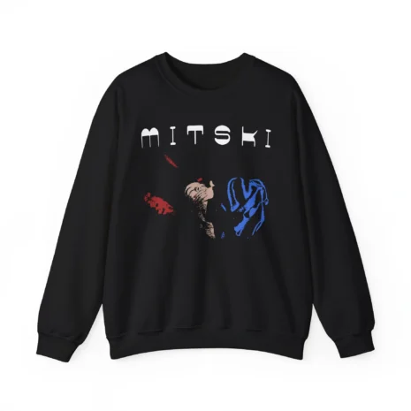 Mitski Working for the Knife Unisex Heavy Blend™ Crewneck Sweatshirt Black Mitski Working for the Knife Unisex Heavy Blend™ Crewneck Sweatshirt Black