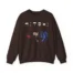 Mitski Working for the Knife Unisex Heavy Blend™ Crewneck Sweatshirt Dark Chocolate