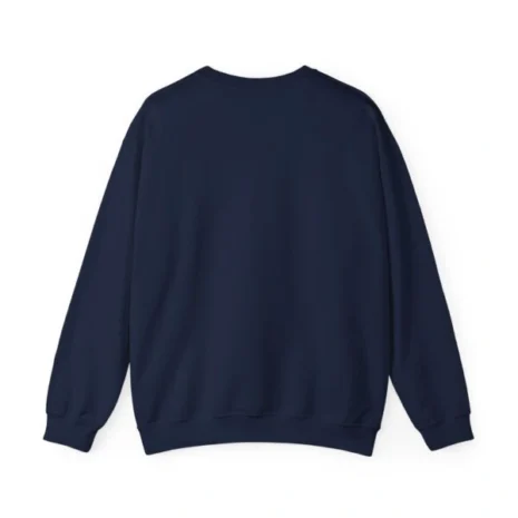 Mitski Working for the Knife Unisex Heavy Blend™ Crewneck Sweatshirt Navy Back Side Mitski Working for the Knife Unisex Heavy Blend™ Crewneck Sweatshirt Navy Back Side