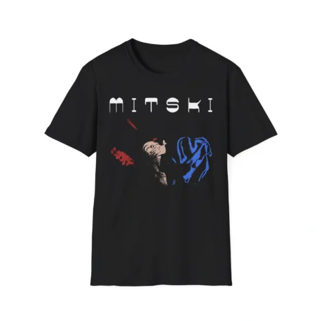 Mitski Working for the Knife Unisex Softstyle T-Shirt Black Mitski Working for the Knife Unisex Softstyle T-Shirt Black