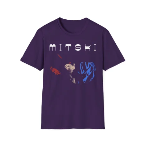 Mitski Working for the Knife Unisex Softstyle T-Shirt Purple Mitski Working for the Knife Unisex Softstyle T-Shirt Purple