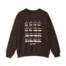 Mitski the Land Choreography Unisex Heavy Blend™ Crewneck Sweatshirt Dark Chocolate