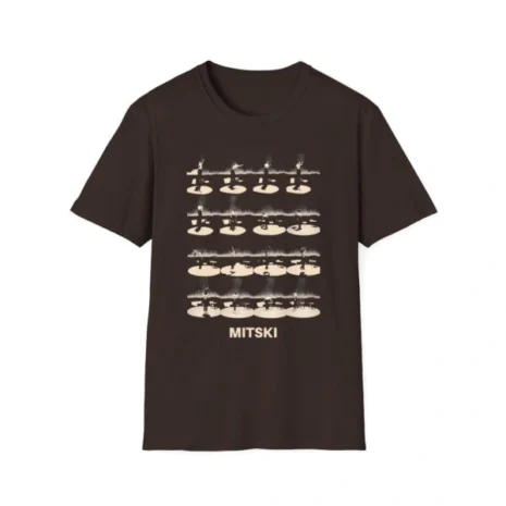 Mitski the Land Choreography Unisex Softstyle T-Shirt Dark Chocolate Mitski the Land Choreography Unisex Softstyle T-Shirt Dark Chocolate