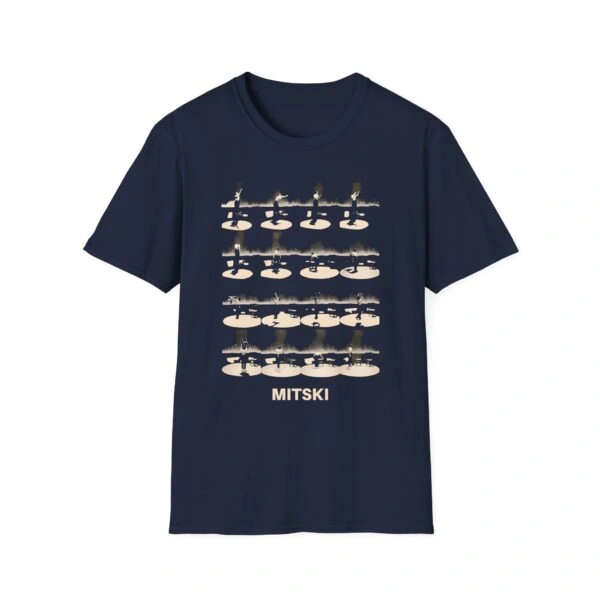 Mitski the Land Choreography Unisex Softstyle T-Shirt Navy