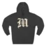 Mitski the Land Letterman Three-Panel Fleece Hoodie Charcoal Heather