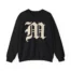Mitski the Land Letterman Unisex Heavy Blend™ Crewneck Sweatshirt Black