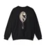 Mitski the Land Letterman Unisex Heavy Blend™ Crewneck Sweatshirt Black Back Side