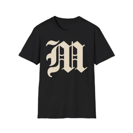 Mitski the Land Letterman Unisex Softstyle T-Shirt Black Mitski the Land Letterman Unisex Softstyle T-Shirt Black