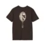 Mitski the Land Letterman Unisex Softstyle T-Shirt Dark Chocolate Back Side