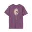 Mitski the Land Letterman Unisex Softstyle T-Shirt Heather Maroon Back Side