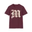 Mitski the Land Letterman Unisex Softstyle T-Shirt Maroon