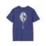 Mitski the Land Letterman Unisex Softstyle T-Shirt Metro Blue Back Side
