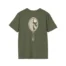 Mitski the Land Letterman Unisex Softstyle T-Shirt Military Green Back Side