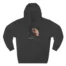 Secretly Store Mitski Three-Panel Fleece Hoodie Charcoal Heather