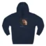 Secretly Store Mitski Three-Panel Fleece Hoodie Navy