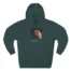 Secretly Store Mitski Three-Panel Fleece Hoodie Sports Green