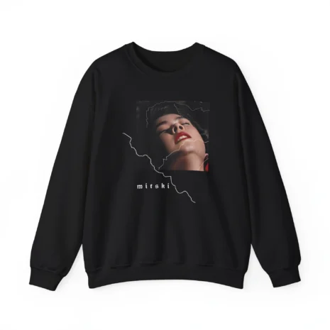 Secretly Store Mitski Unisex Heavy Blend™ Crewneck Sweatshirt Black Secretly Store Mitski Unisex Heavy Blend™ Crewneck Sweatshirt Black