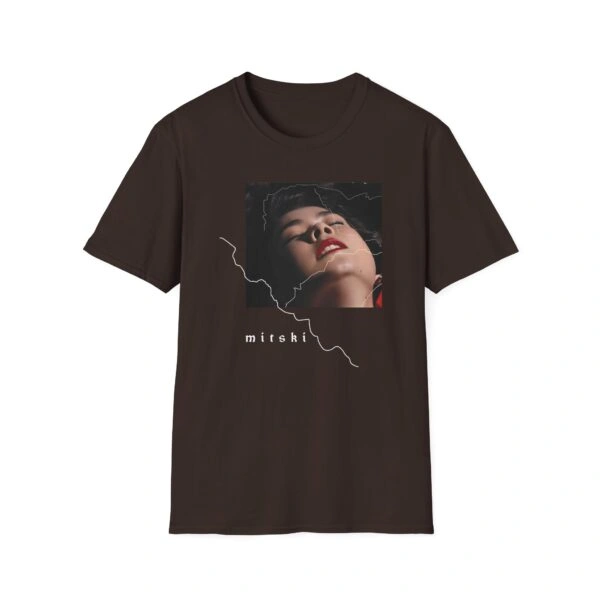 Secretly Store Mitski Unisex Softstyle T-Shirt Dark Chocolate