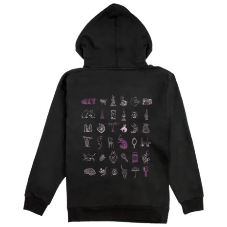 Mitski Objects Hoodie Back Side Mitski Objects Hoodie Back Side
