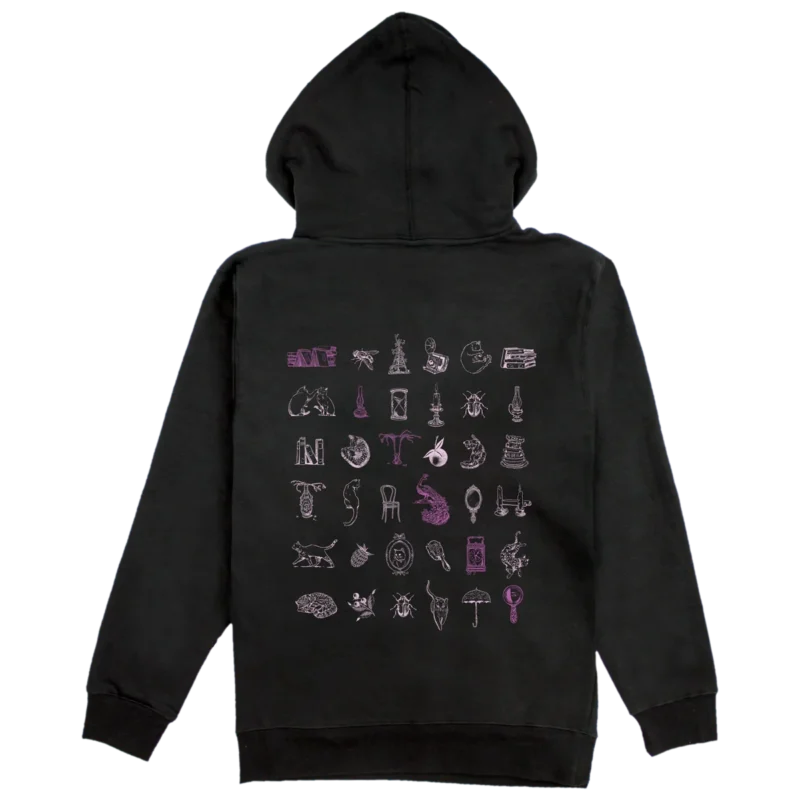 Mitski Objects Hoodie Back Side